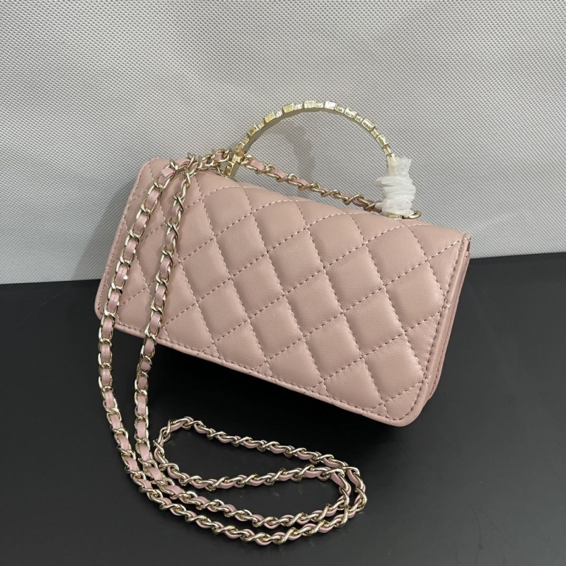 Ch**el top handle bags